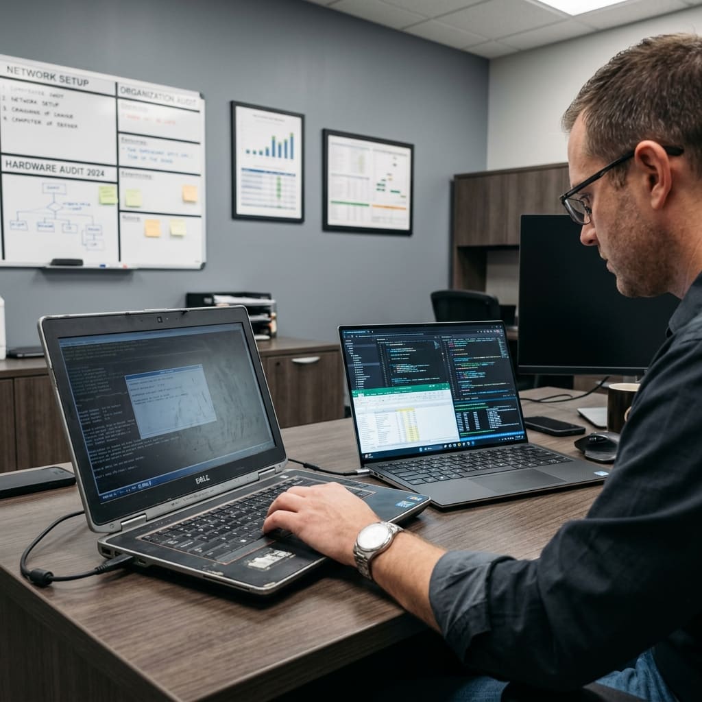 When Should a Business Replace vs. Repair Office Computers?