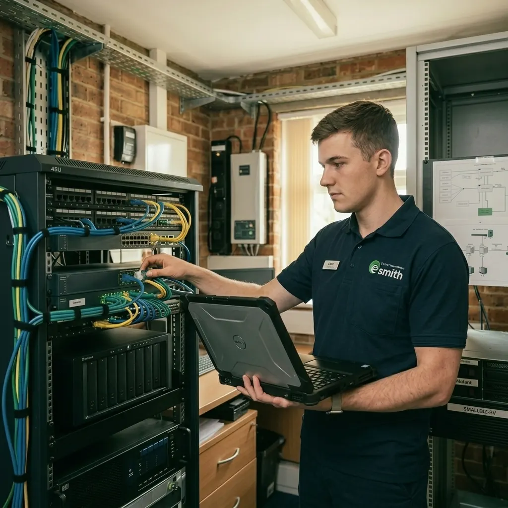 Local MSP engineer providing hands-on IT support and cybersecurity